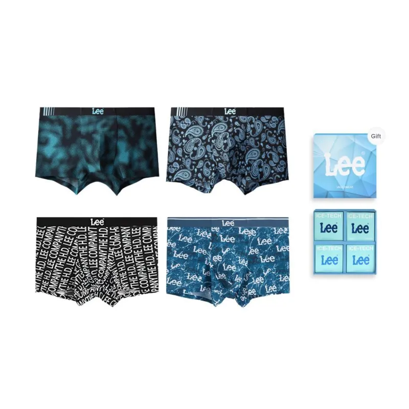 Lee Lee SS23 Ice Series Underwear Gift Boxes Men's 4 Pack-15
