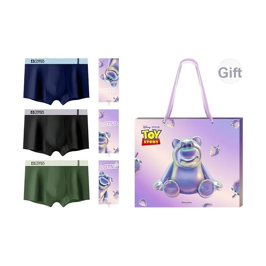 Disney Underwear Gift Box Men's Box 3 Pack Mixed Color