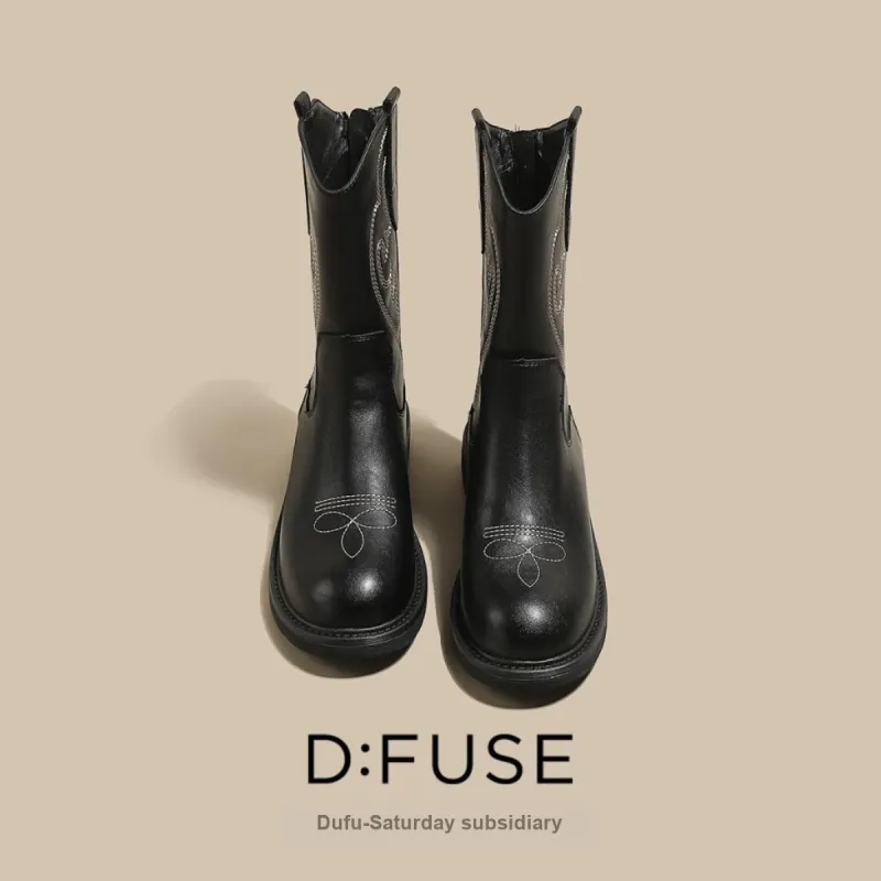 D FUSE SCANDINAVIA Ankle Boots 3.5cm Women's-4