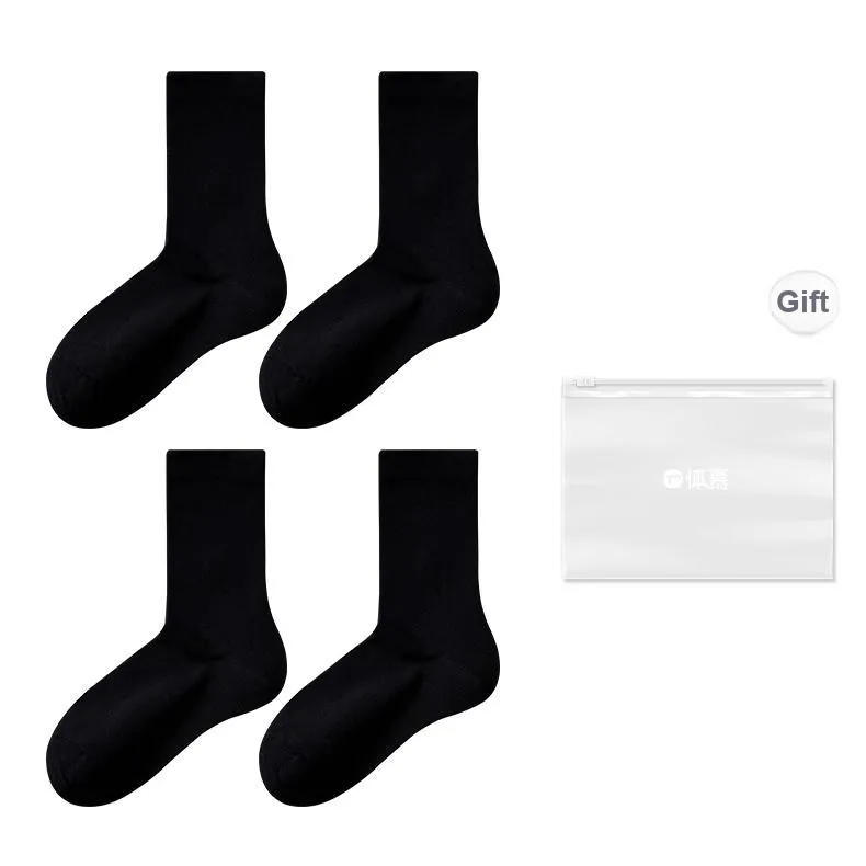 Temooues Mid-Calf Socks Women's Combo Set-19