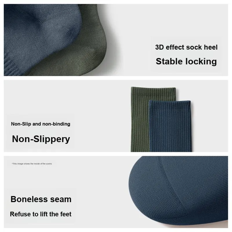 Mast Point Mid Calf Socks Unisex Combo Set-23