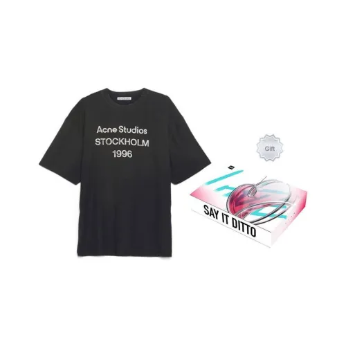Acne Studios T-Shirt Unisex Gift Box Set Черный