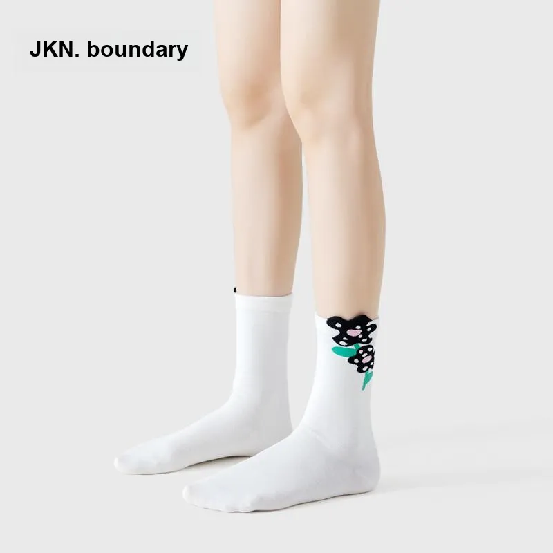 JKN Mid Calf Socks Women's 5 Pack-5