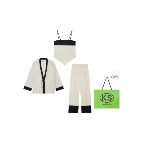 Kosrood Пижамный комплект Женский Белый