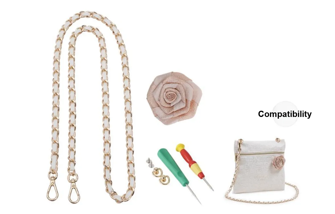 Lan Bao Fan Металл Сумка Ремень Женские Золотой