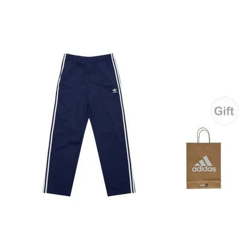 Adidas Originals Knitted Sweatpants Men Dark Blue Gift Bag Packaging