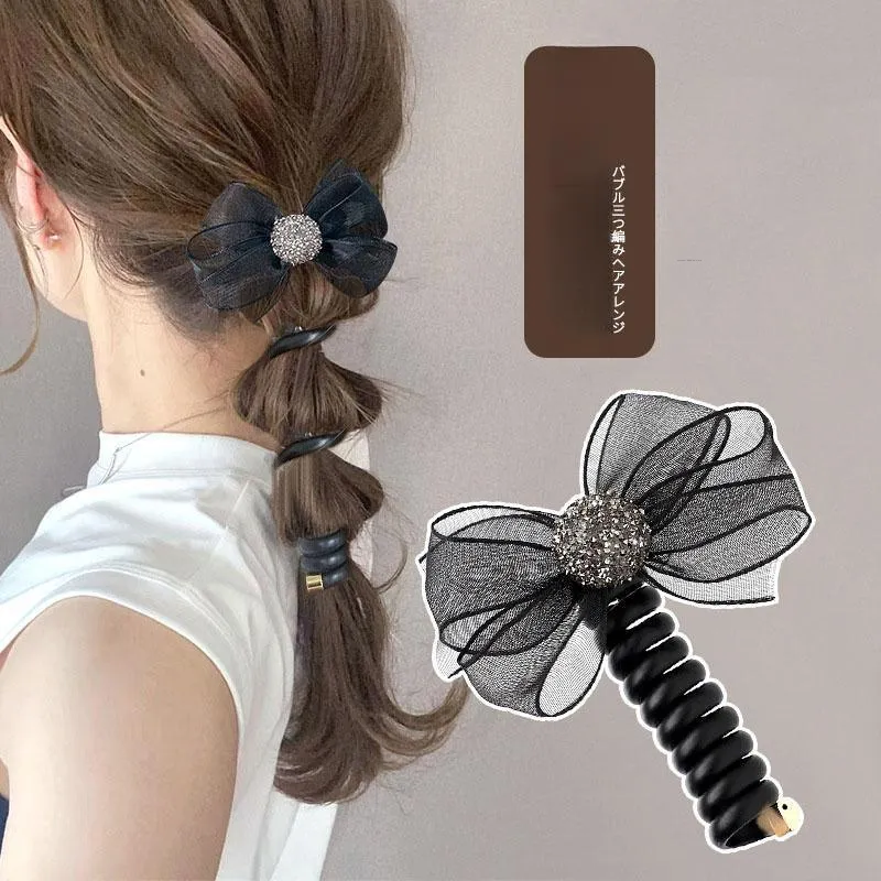 QIMEILA Fabric Hair Tie Women's-1