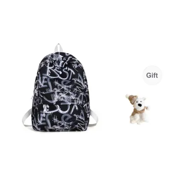 Yalu Nylon Backpack Unisex Black/Red/Green/Blue