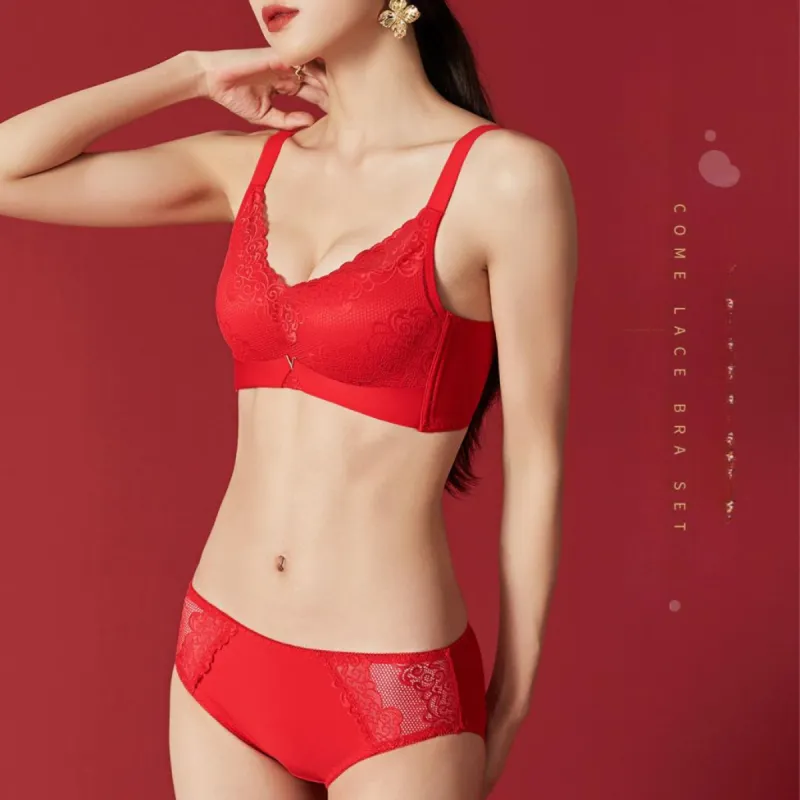 ALDOLA Underwear Set Women's Red-1