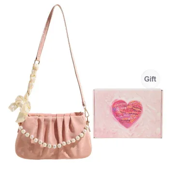 NATTY PU Crossbody Bag Shoulder Bag Regular Women's Ecru/Pink/Black/Khaki