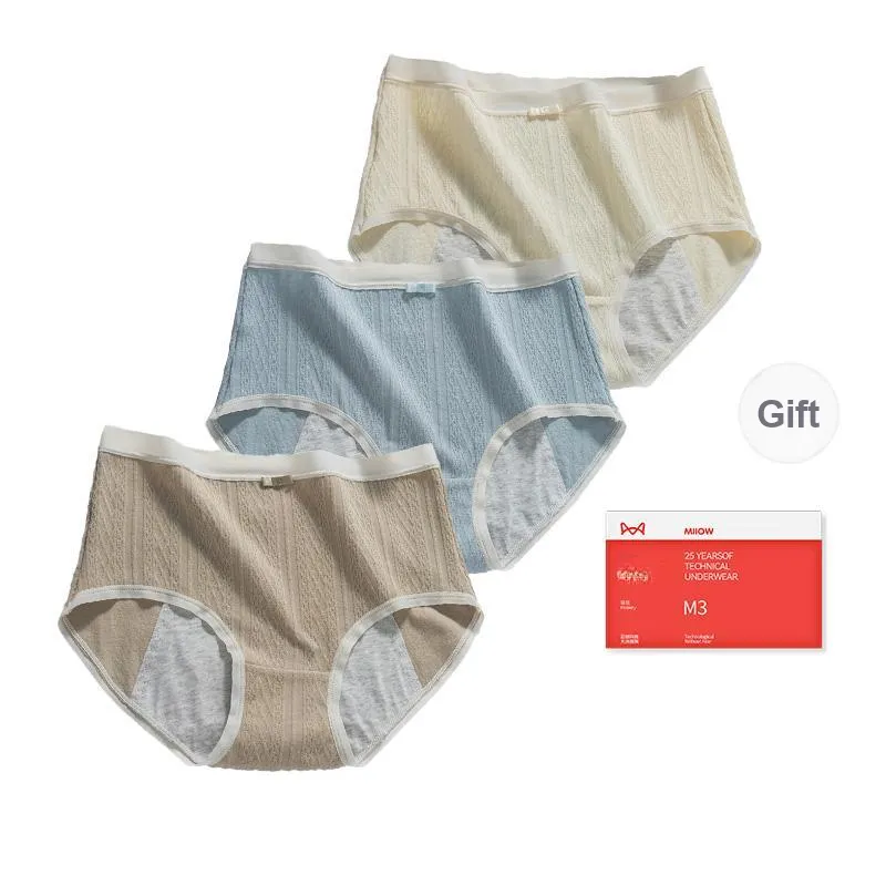 MIIOW Trend Party Series Underpants Women's Shopping Bag 3 Pack-6