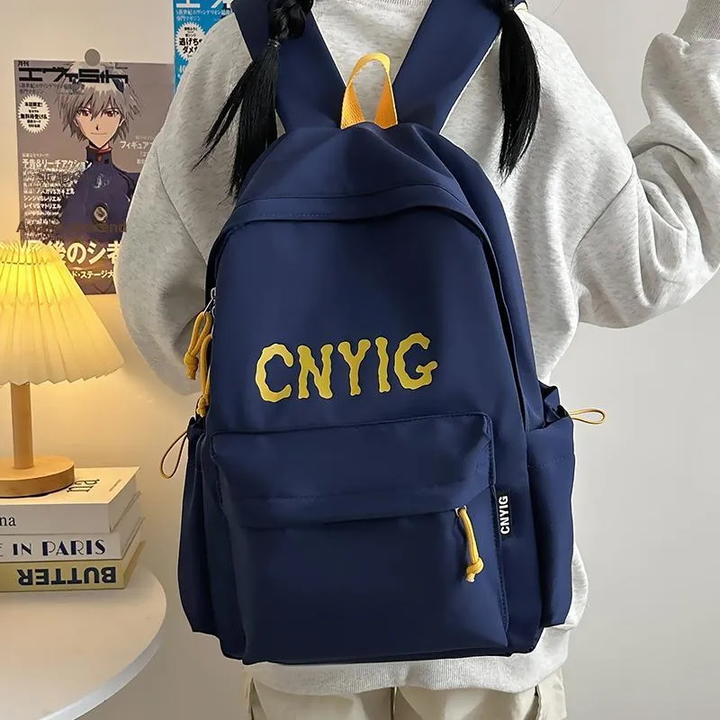 Travel Nylon Backpack Unisex Multicolor-10