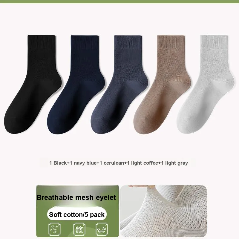 7 SEVFUN Mid Calf Socks Men's Combo Set-3