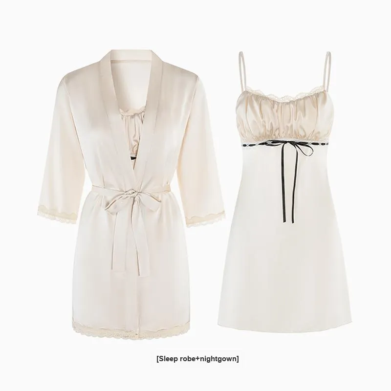 LUYOUYE Pajama Set Women's Champagne-3