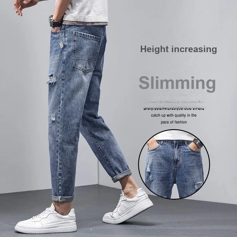 PANDA ADEVIL Jeans Men Nostalgic Blue-3