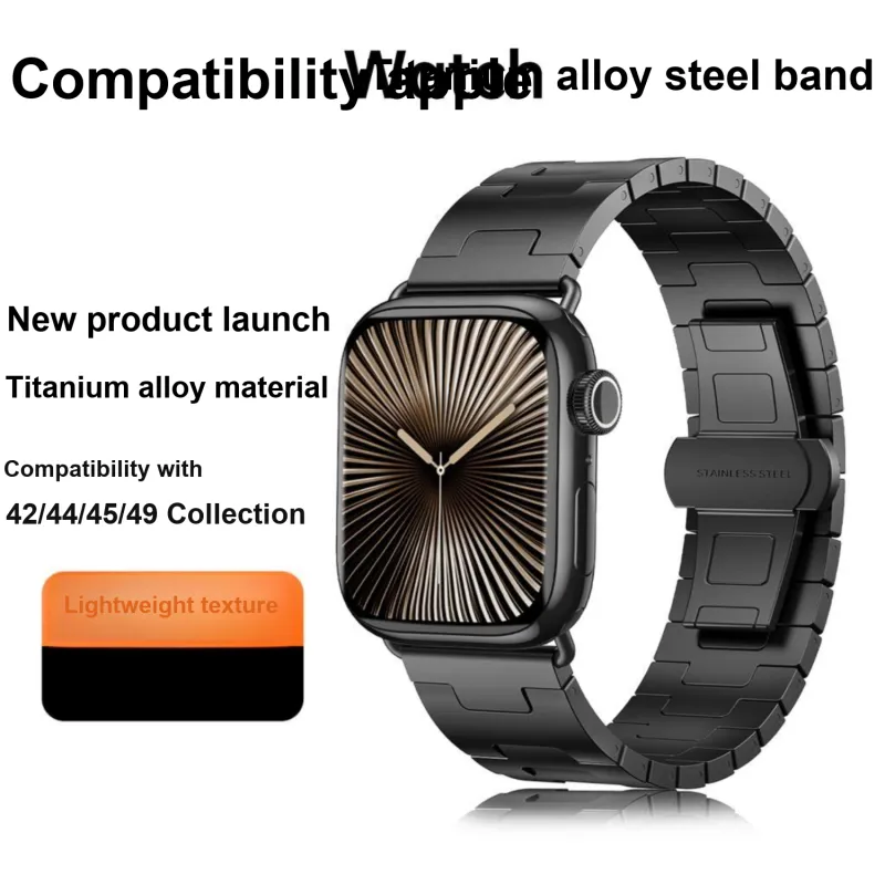 Antey Watch Band Apple Compatibility 175 220mm Titanium Alloy Material-1