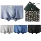 Print 4 Pack Box Included (Black+Army Blue+Light Gray+Light Heather Gray)