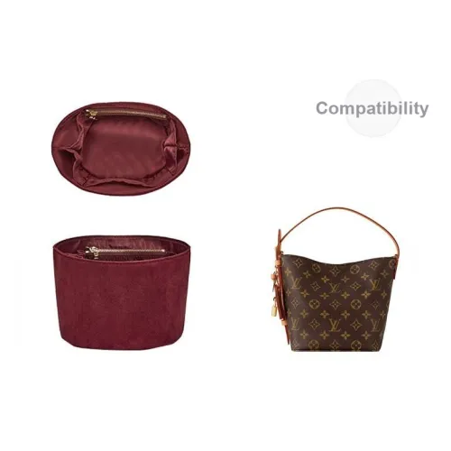 Jingxi Премиум Оригинальный Кашемир Сумка Аксессуар Женский Бордовый