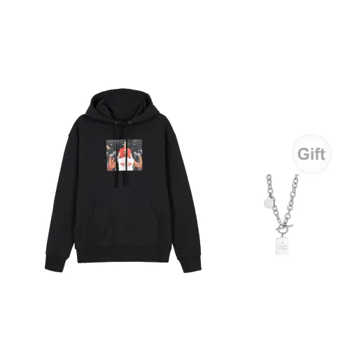 Jordan Brand×UNDEFEATED Sweatshirts Unisex Black Includes Necklaces