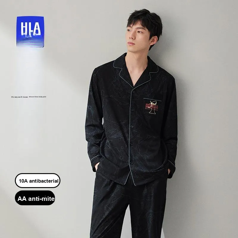HLA Three body Pajama Set Men's-11