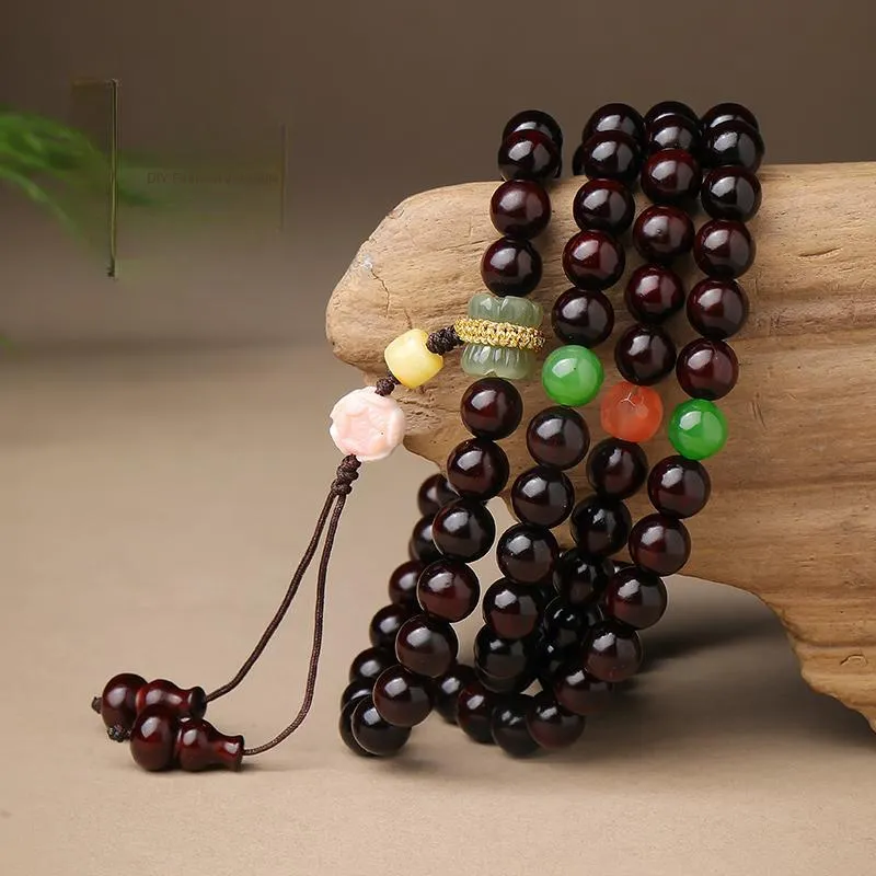 MUSHENGYUAN Rosewood Bracelets Unisex-3
