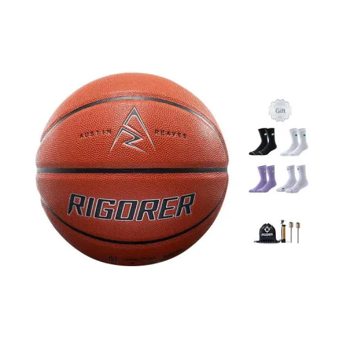 RIGORER PU Basketball Brown Size 7 Training Unisex