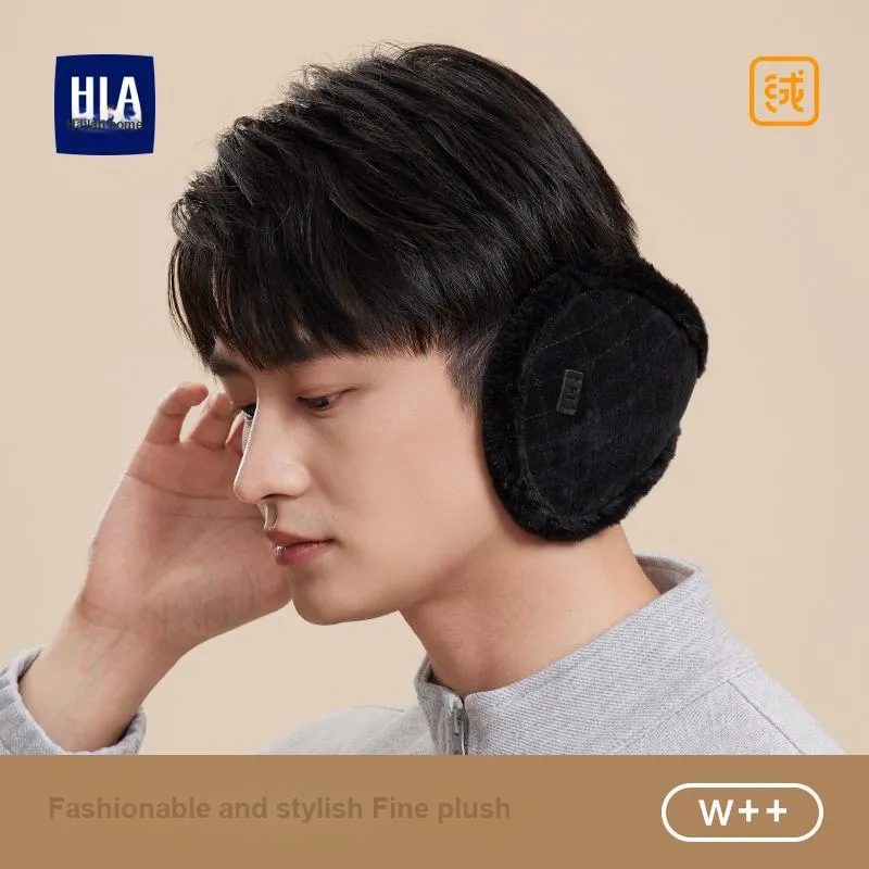 HLA Polyester Ear Warmers Men's-3