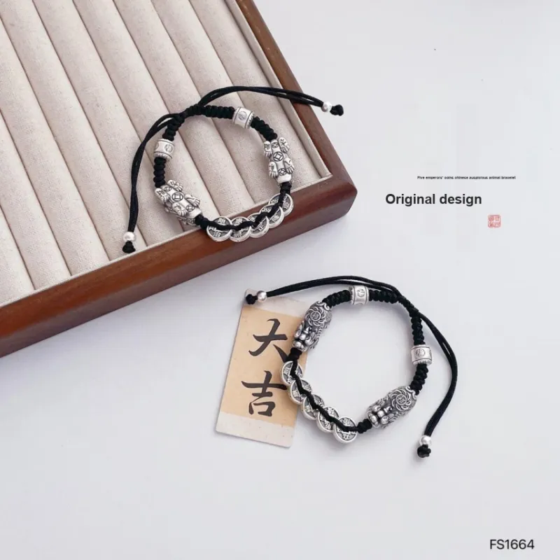 Stone Edge Poly 999 Fine Silver Bracelets Unisex-5