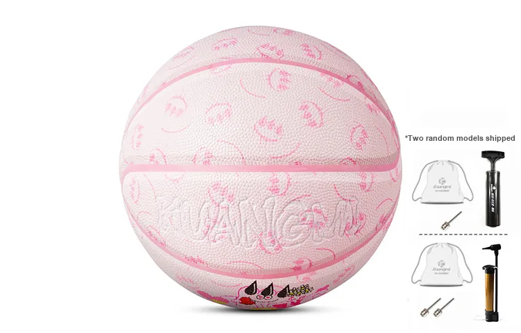 Kuangmi x Claw Money PU Basketball Pink Size 7 Street Unisex-1