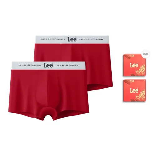 Lee Edge Color 3,0 Трусы Мужские Комбо Набор Красный