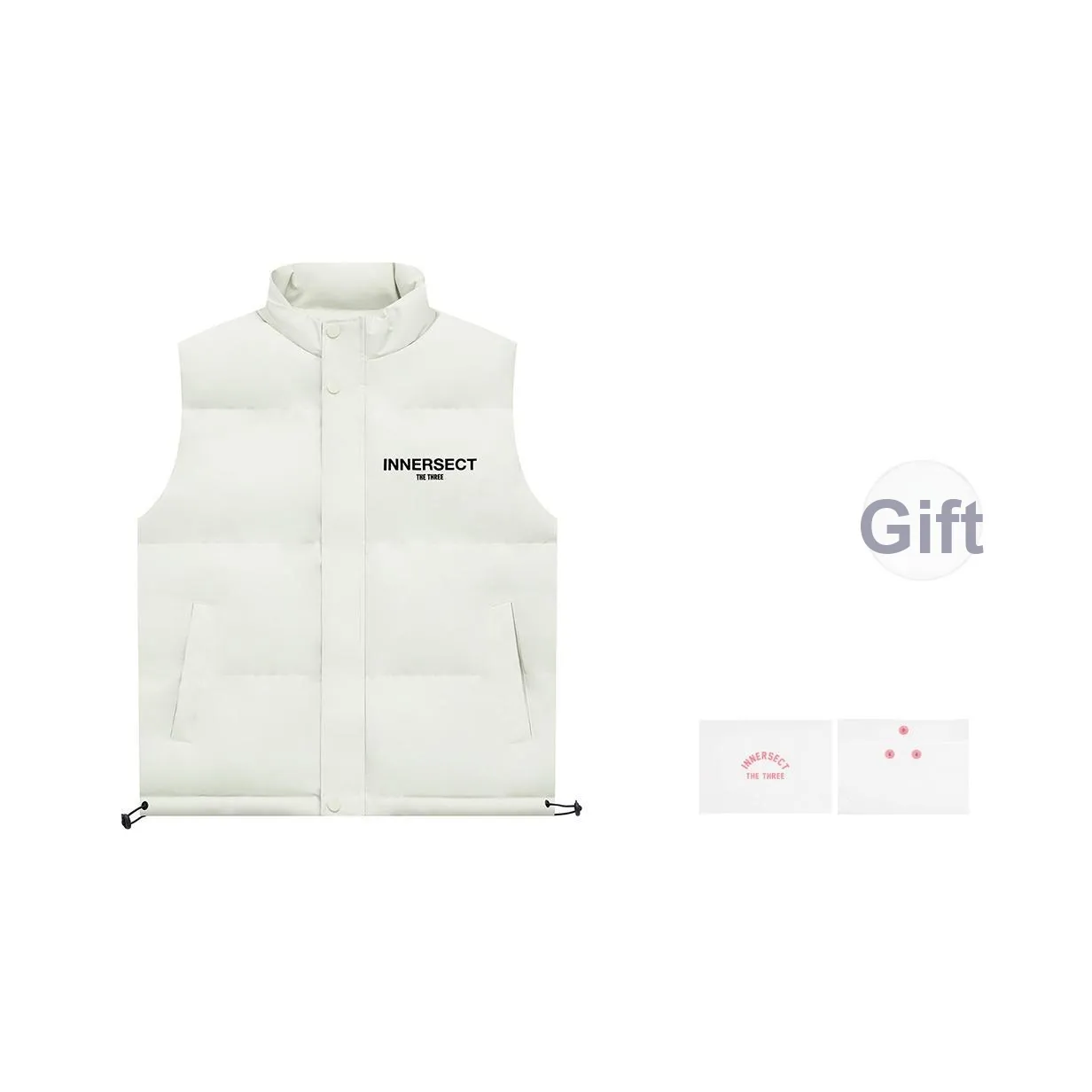 INNERSECT FW23 Пуховик Жилет Унисекс