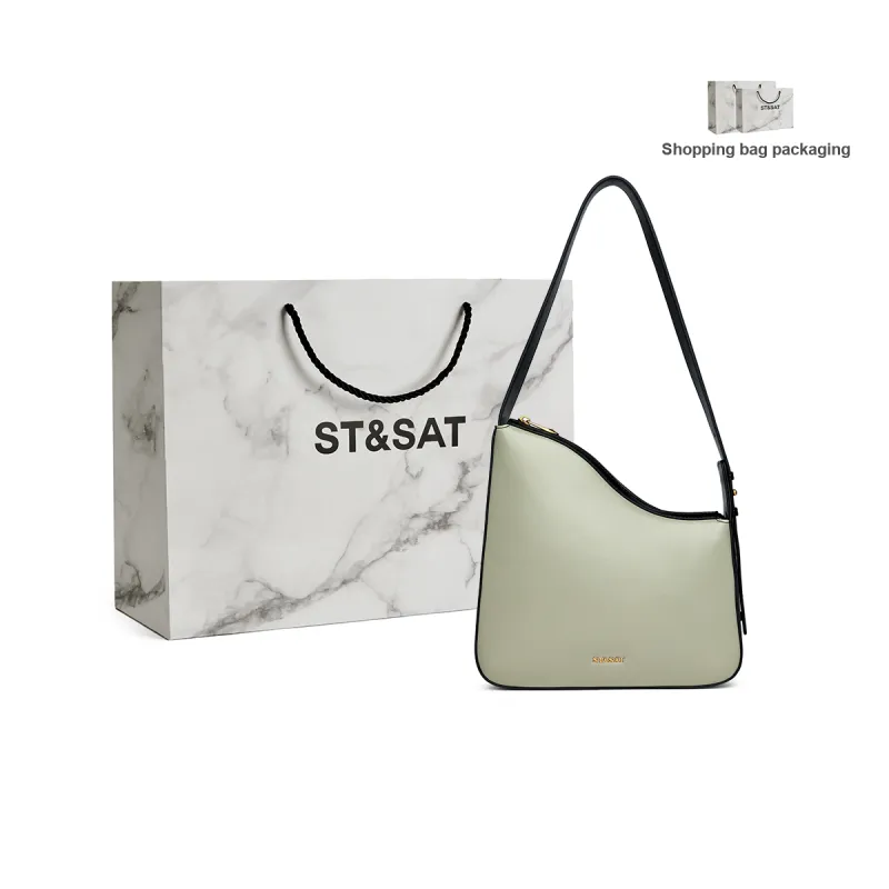 ST&SAT Genuine Leather Handbag Crossbody Bag Tote Bag Shopping Bag Shoulder Bag Large Size Women's-10