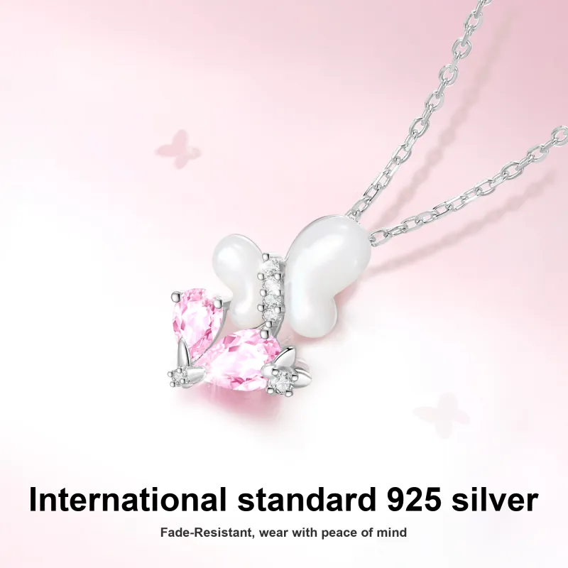 ZHENJIUJIU S925 Necklaces Girlfriend Women's-1