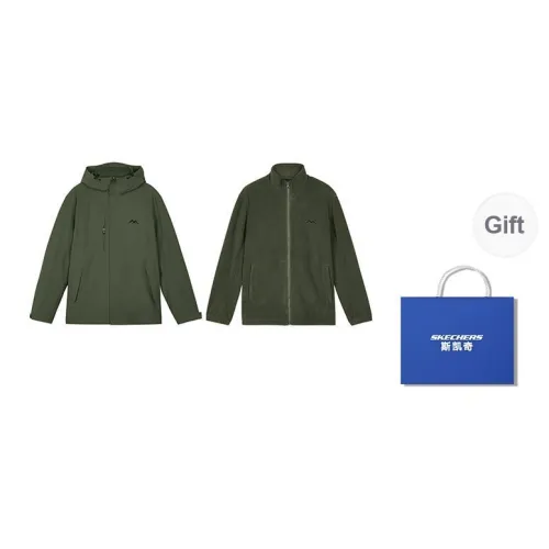 Skechers Jacket Unisex Khaki Green