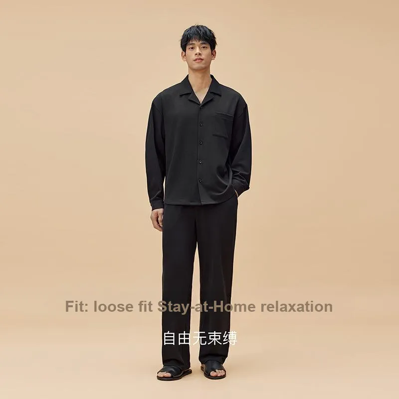 Bodydream Pajama Set Men's Black-2