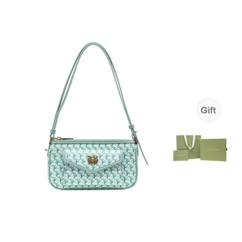 VANESSA HOGAN Pvc Mahjong Bag Shoulder Bag Crossbody Bag Women's Green