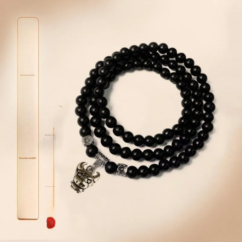 The Years Are Quiet Ebony Bracelets Unisex-3
