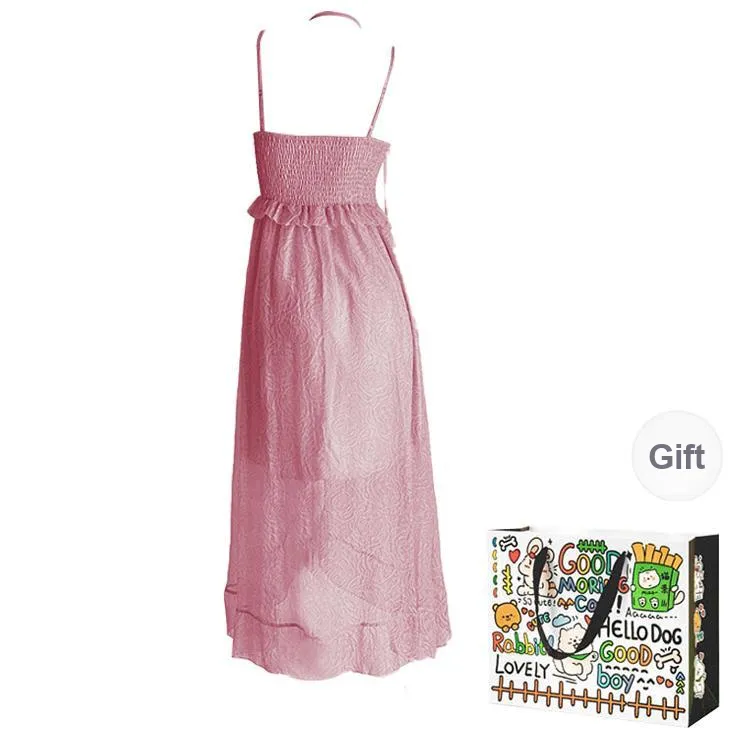 Pzhk Slip Dress Women's Fuchsia-1