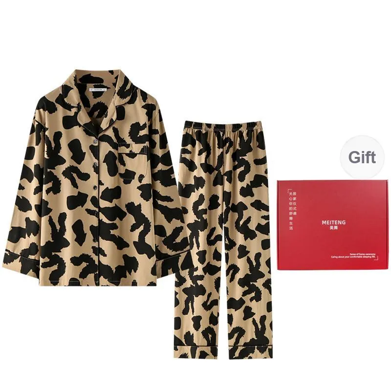 MEITENG Pajama Set Women's Khaki-0