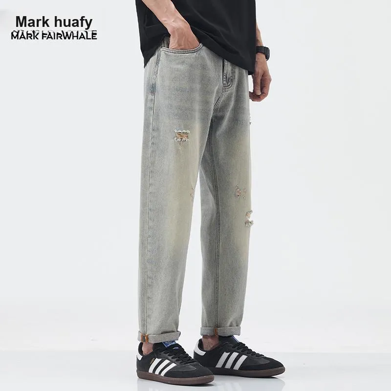 FAIRWHALE Jeans Unisex Blue-1
