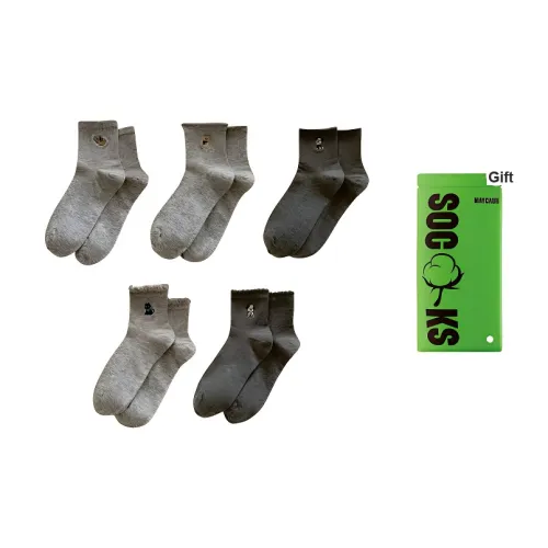 Maycaur Носки Crew Женские Сумка для покупок 5 пар