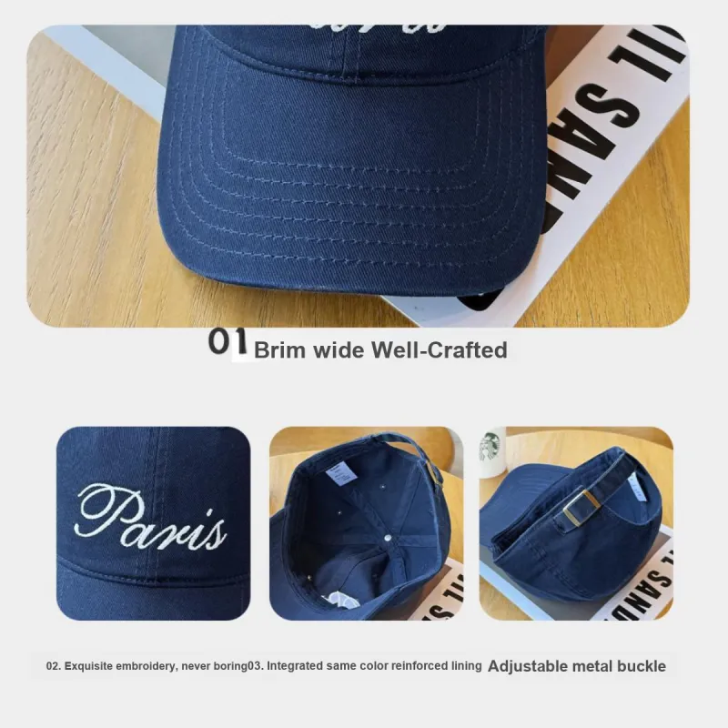 Gold Artist Cotton Baseball Caps Unisex-4