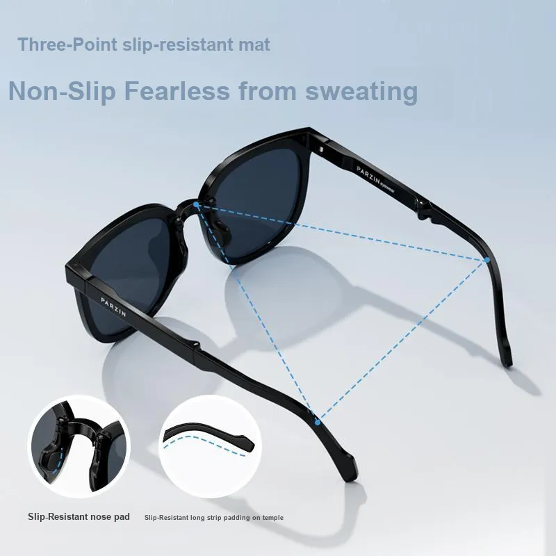 PARZIN Square Sunglasses Unisex-4