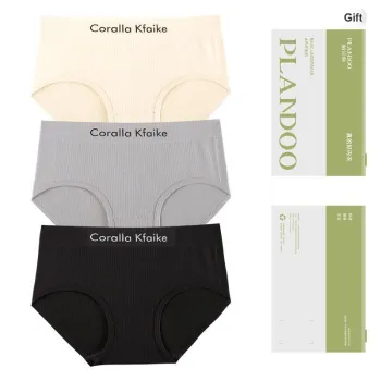 PLANDOO Underwear Gift Box Women's Box 3 Pack