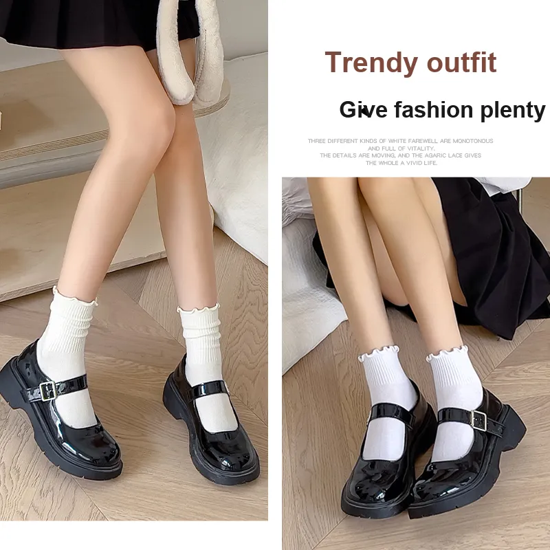 SOIE Mid Calf Socks Women's Shopping Bag Combo Set-6