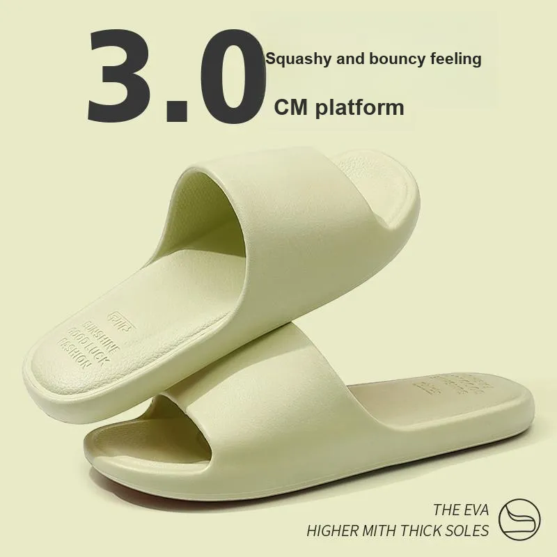 Foot Recreation Slippers, Slip Resistant Summer Home Indoor Squashy And Bouncy Feeling EVA Quiet Bathroom Bathing-10