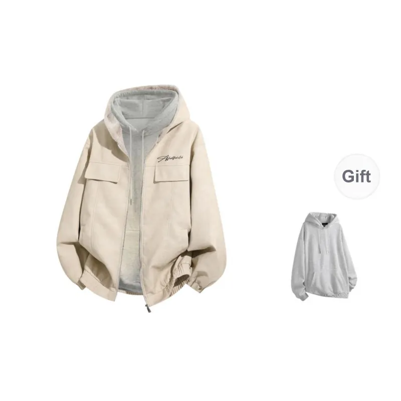 FASTFISH Leather Jackets Unisex-4