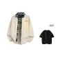 Ecru (Comes with Random Color 100% cotton Short-Sleeved Shirt T-Shirt, One Piece)