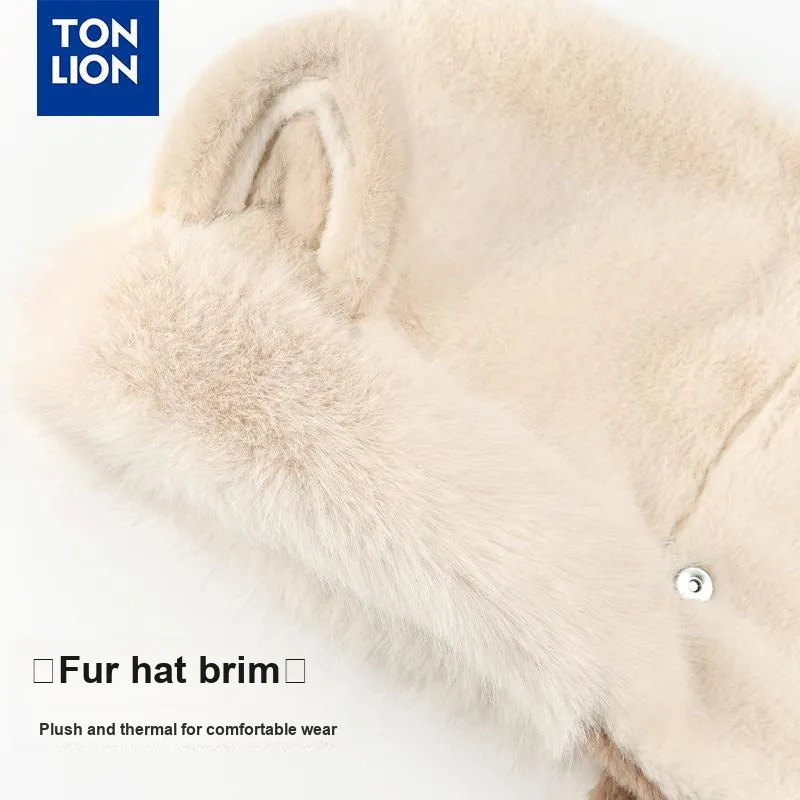 Tonlion Polyester Hats & Caps Unisex-4