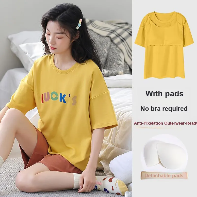 FENTENGCARE Pajama Set Women's Gold-3